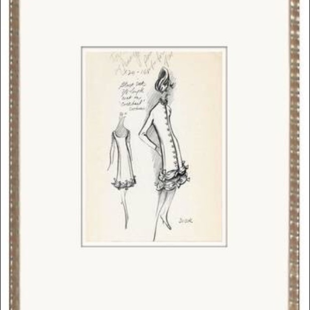 Vintage Women’s Fashion Sketches